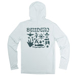 Yucatan Bamboo Hoodie Print