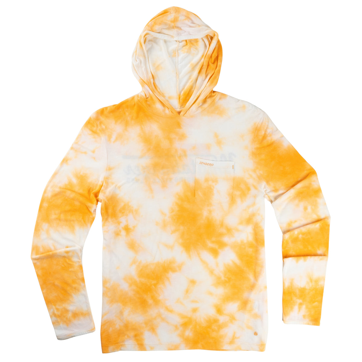 Yucatan Bamboo Hoodie Tech Shirt - Tie Dye - Whataburger
