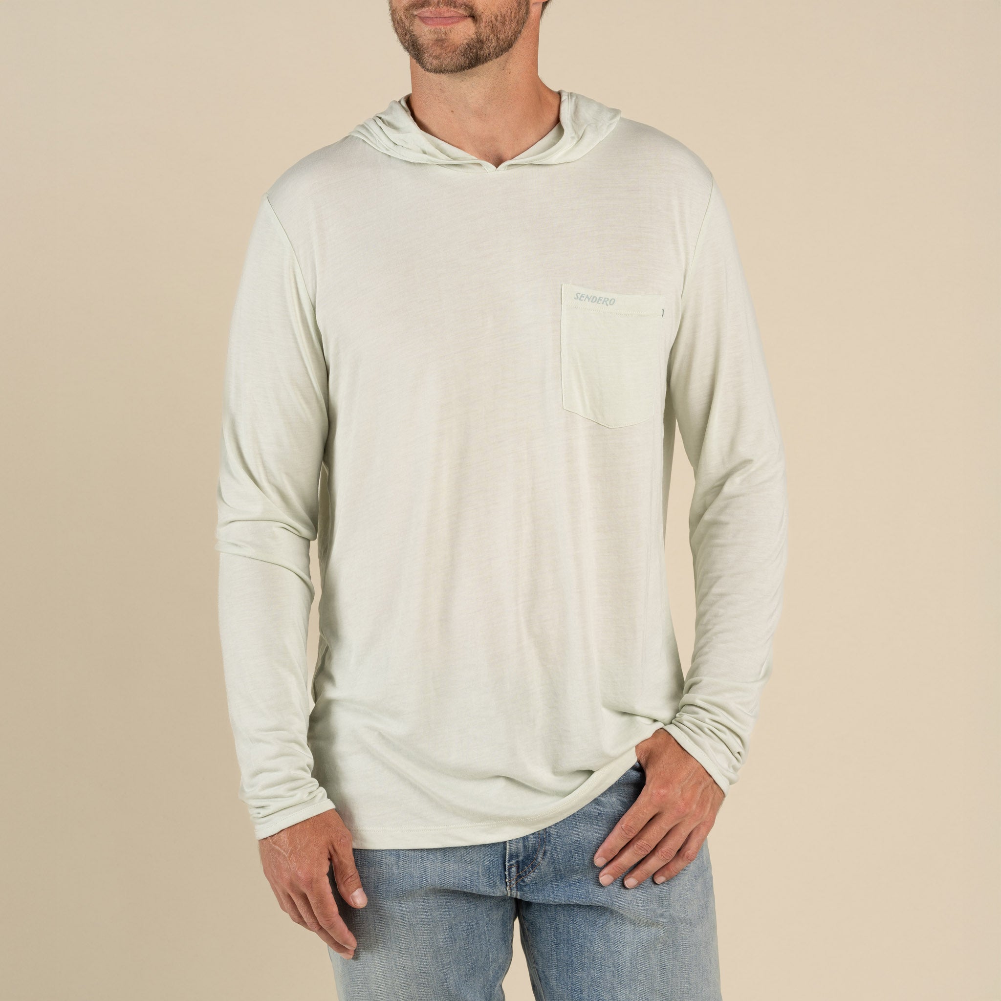 Whataburger x Sendero Yucatan Bamboo Hoodie Tech Shirt