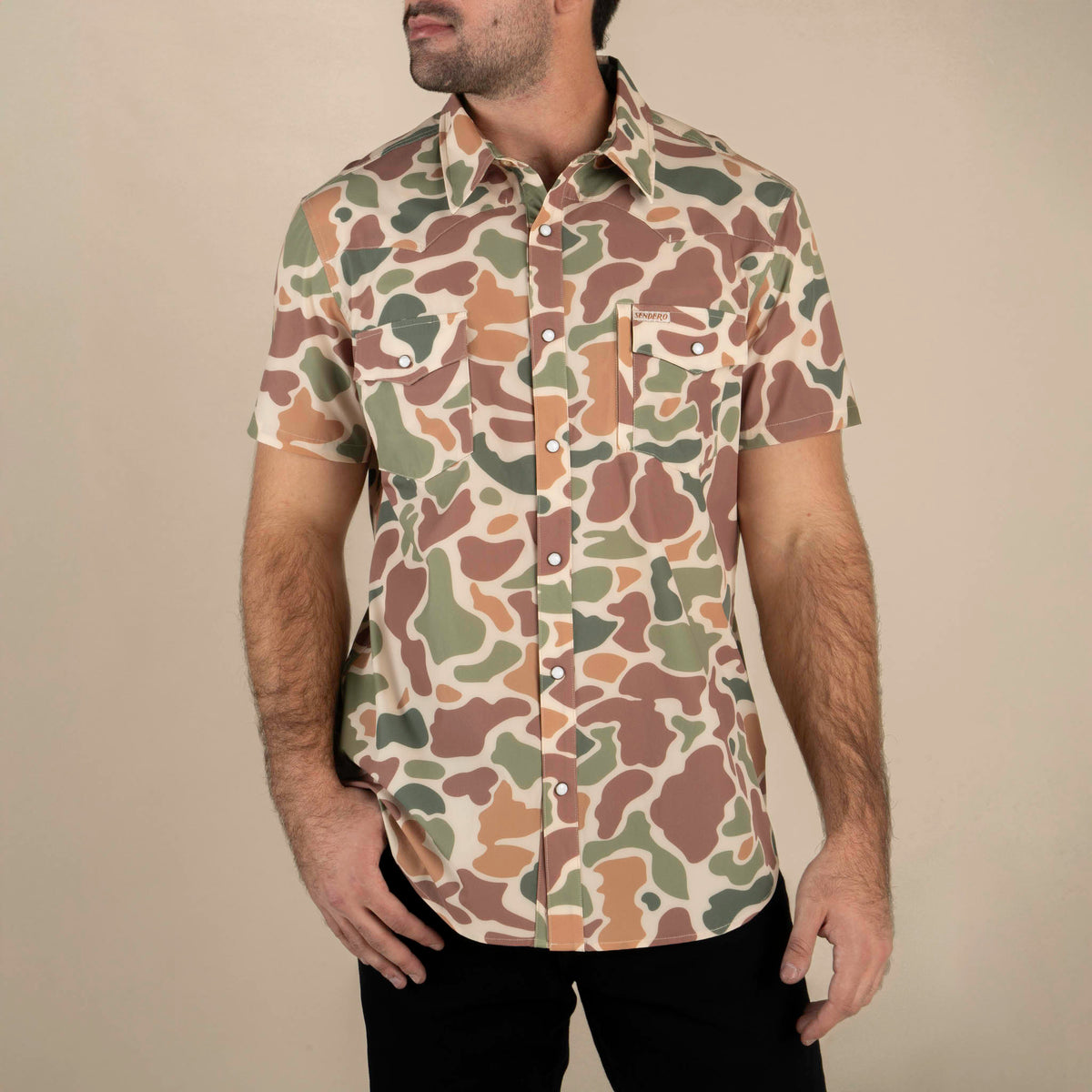 Confluence Tech Shirt Short Sleeve - Field Camo