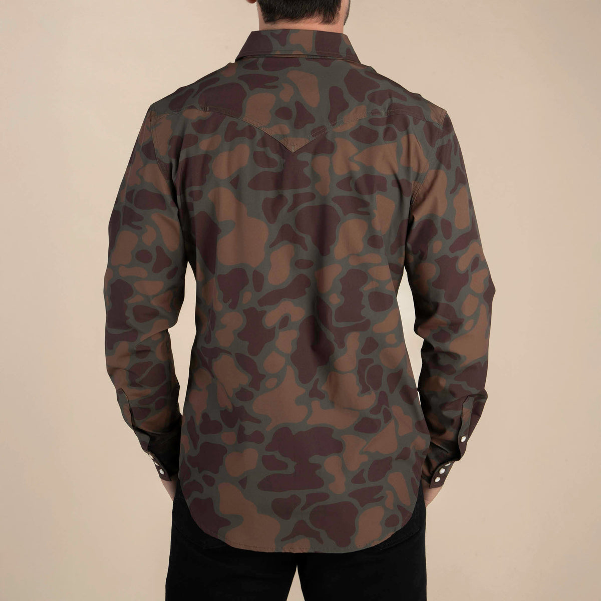 Confluence Tech Long Sleeve Shirt - Forest Camo