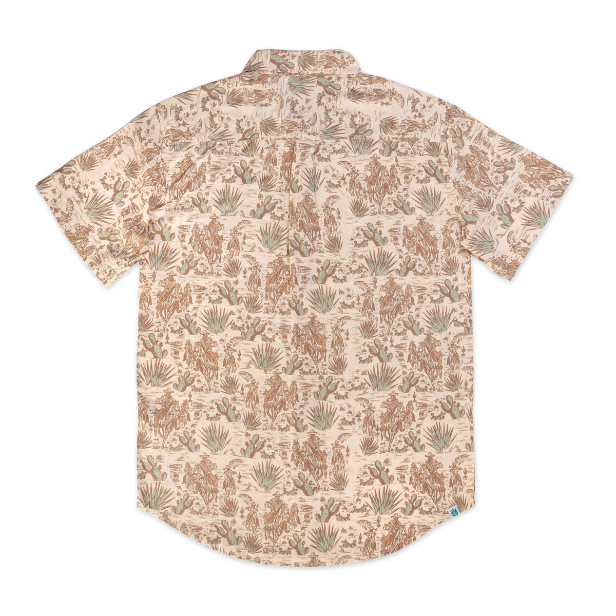 City Slicker Button Up Short Sleeve - Vaqueros Print
