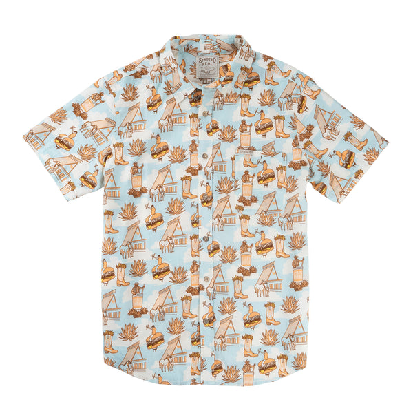 Whataburger x Sendero City Slicker Short Sleeve Shirt