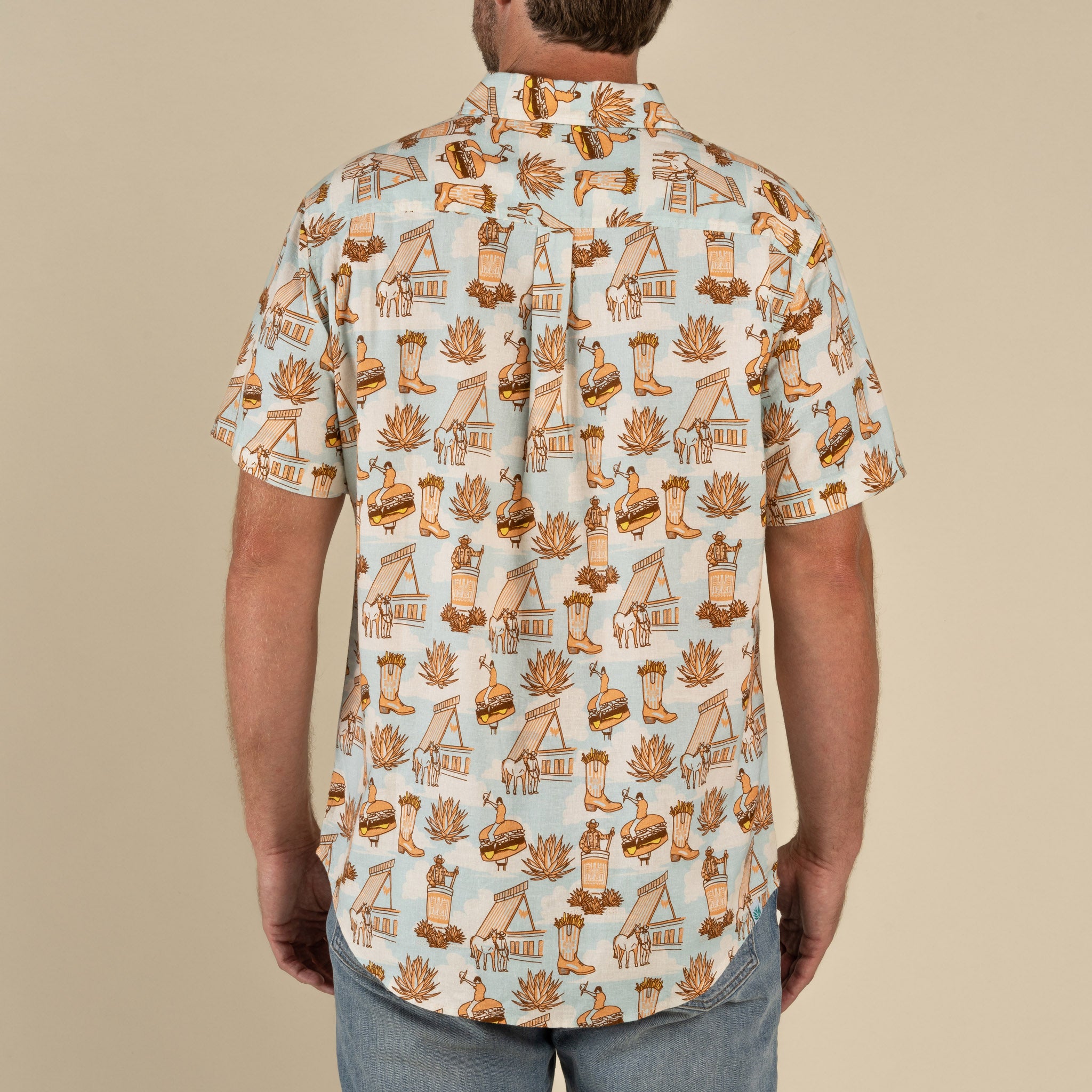 Whataburger x Sendero City Slicker Short Sleeve Shirt