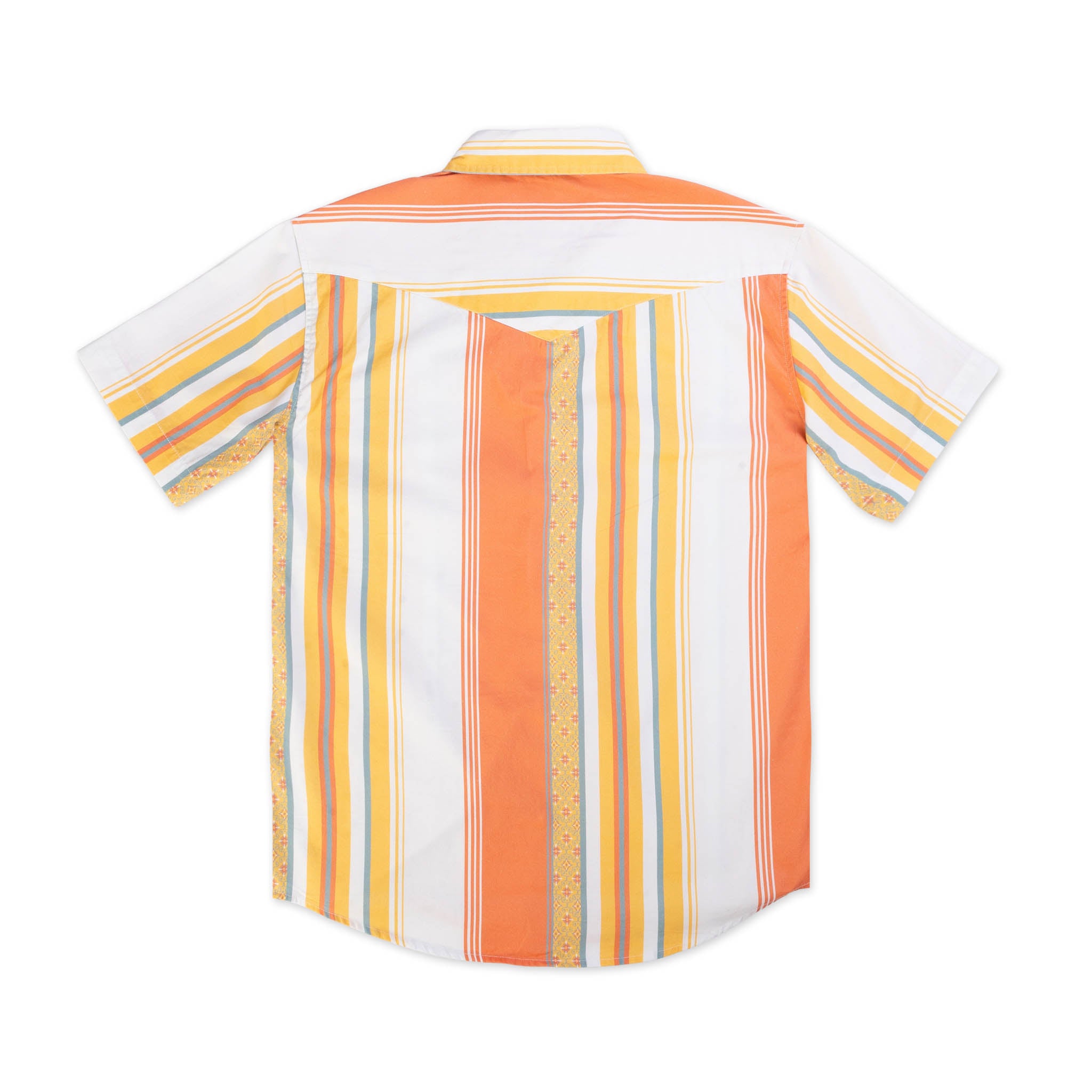The Wyatt Pearl Snap Short Sleeve Serape Shirt