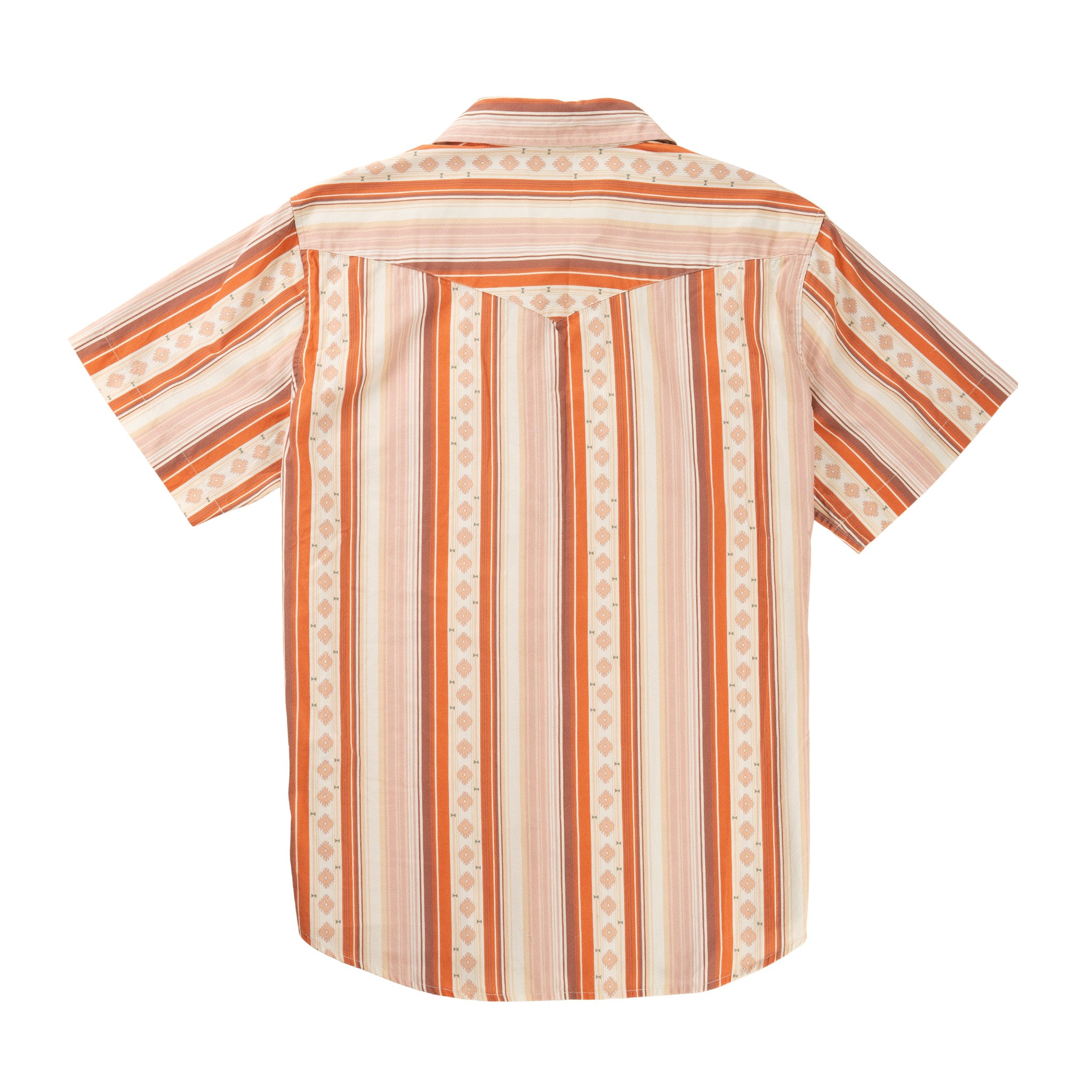 The Wyatt Pearl Snap Short Sleeve Serape Shirt