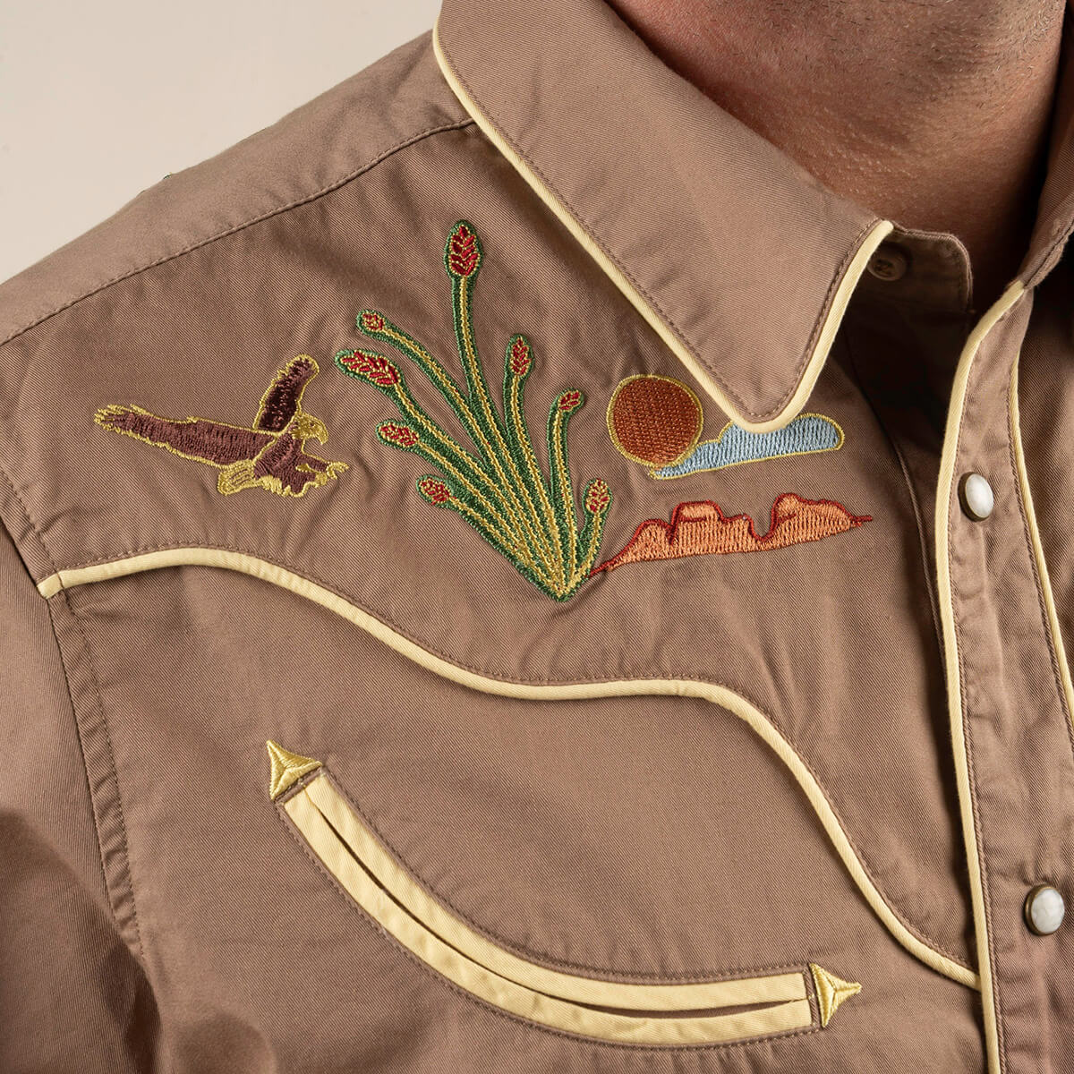 The Prescott Western Shirt - Burro