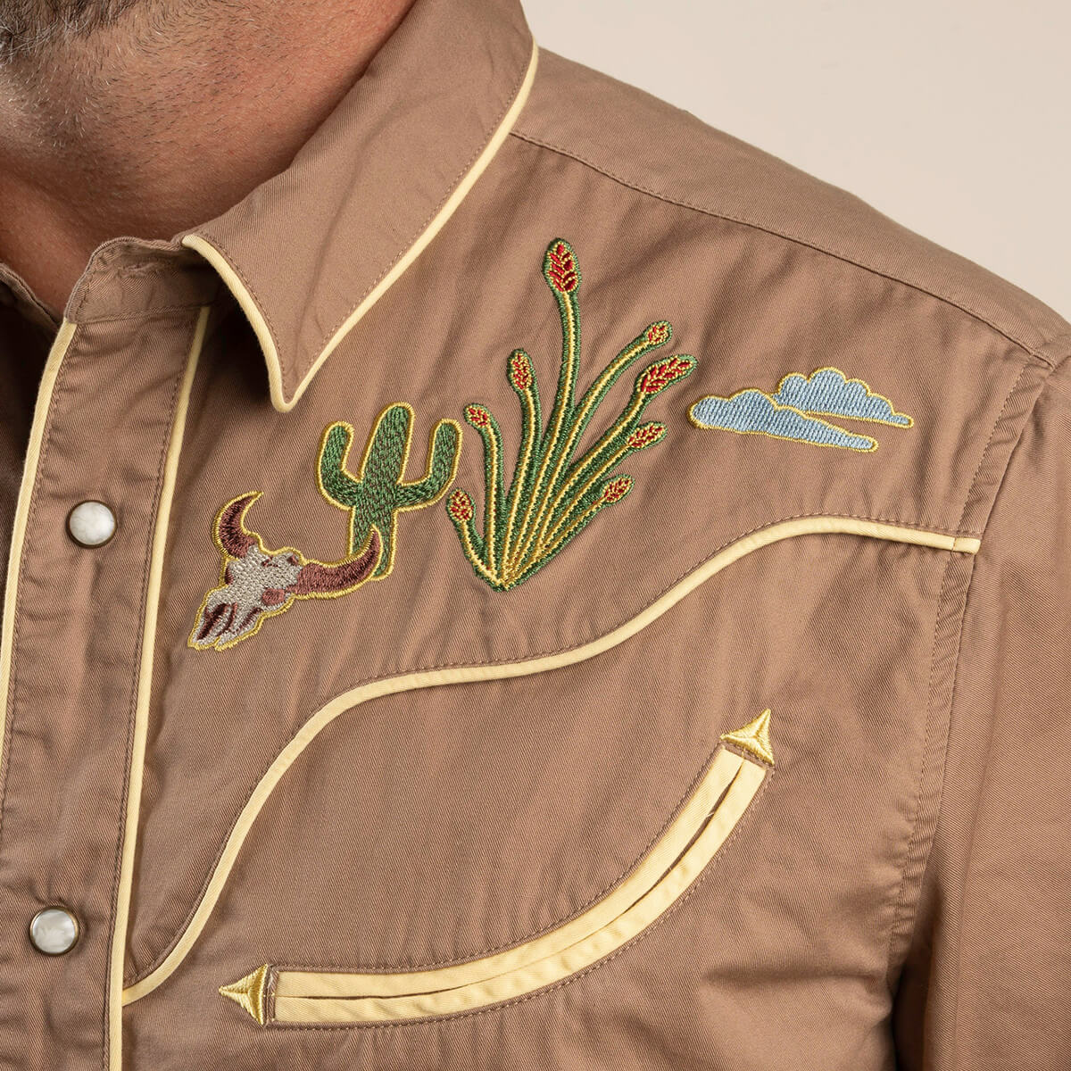 The Prescott Western Shirt - Burro