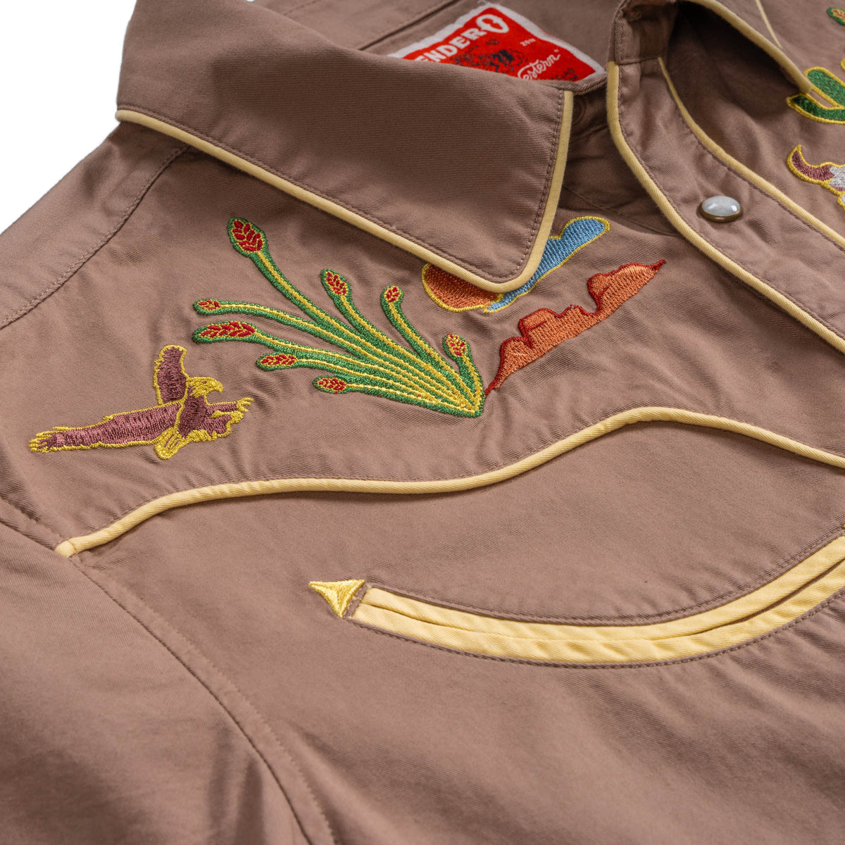 The Prescott Western Shirt - Burro