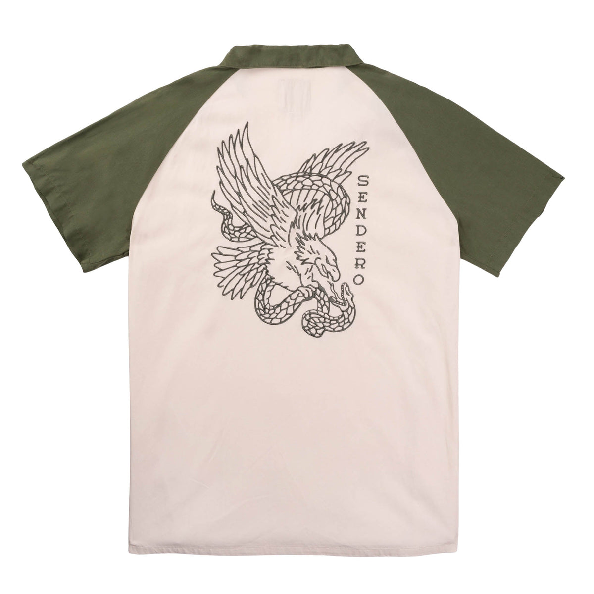 Saloon Short Sleeve Shirt - Aguila - Green