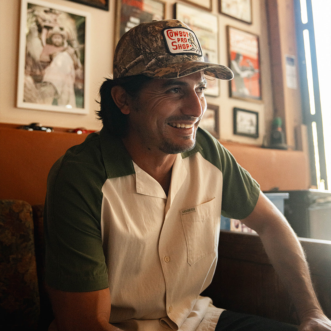 Saloon Short Sleeve Shirt - Aguila - Green