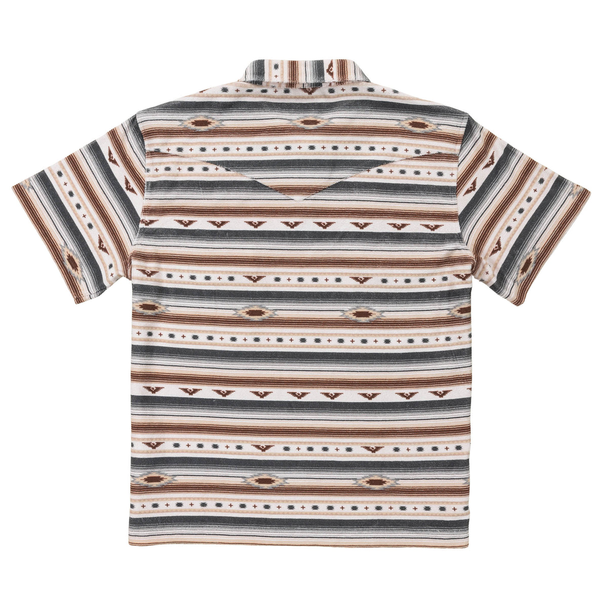 Cantina Terry Polo - Gray/Tan Southwest