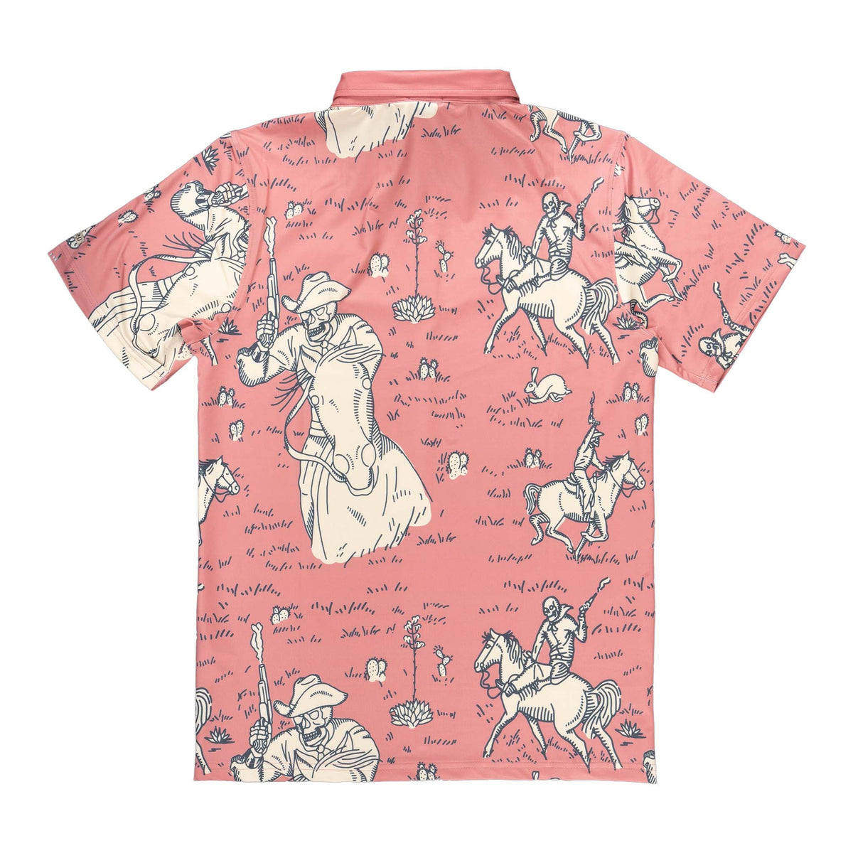 High Noon Performance Polo - Skeleton Riders