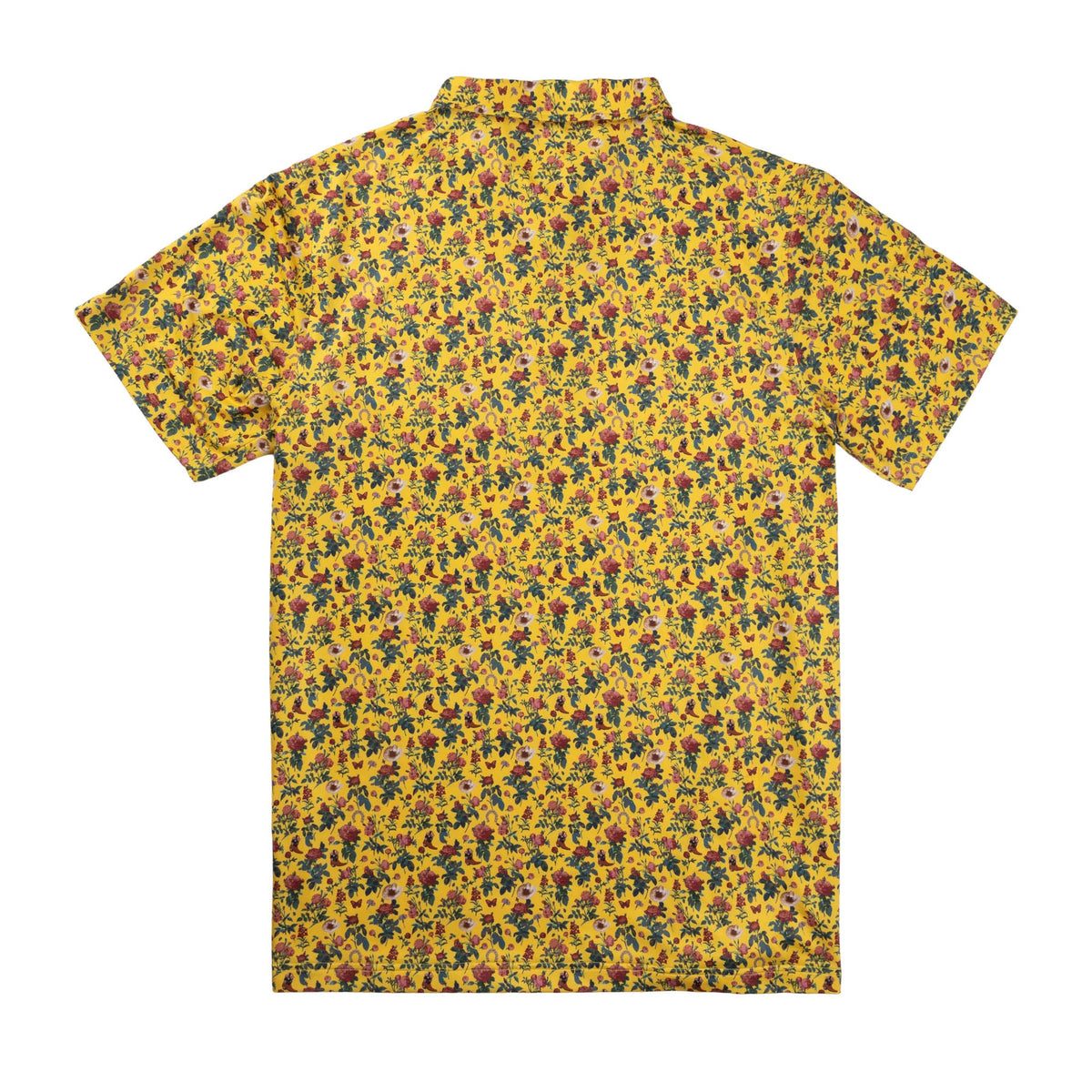 High Noon Performance Polo - Desert Rose Yellow