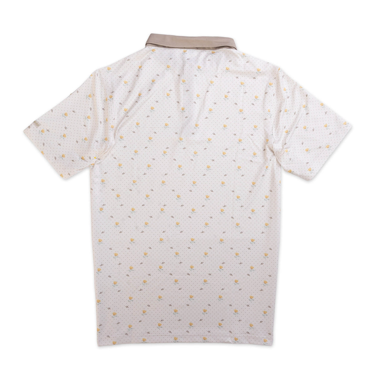 High Noon Performance Polo - Texas Rose Print