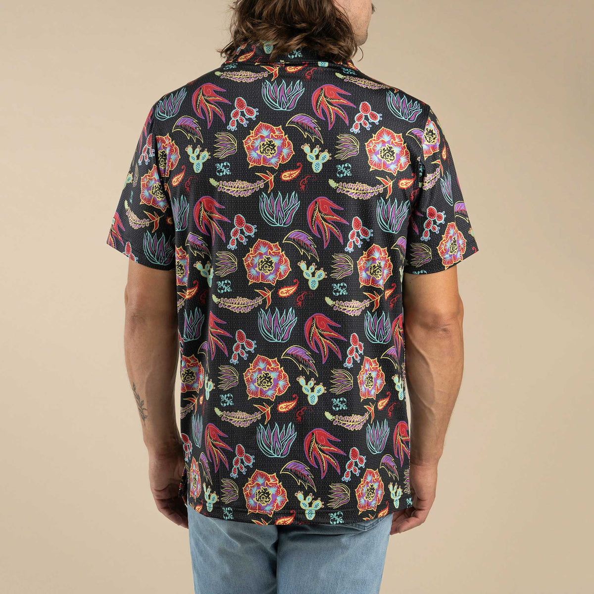 High Noon Performance Polo - Electric Desert