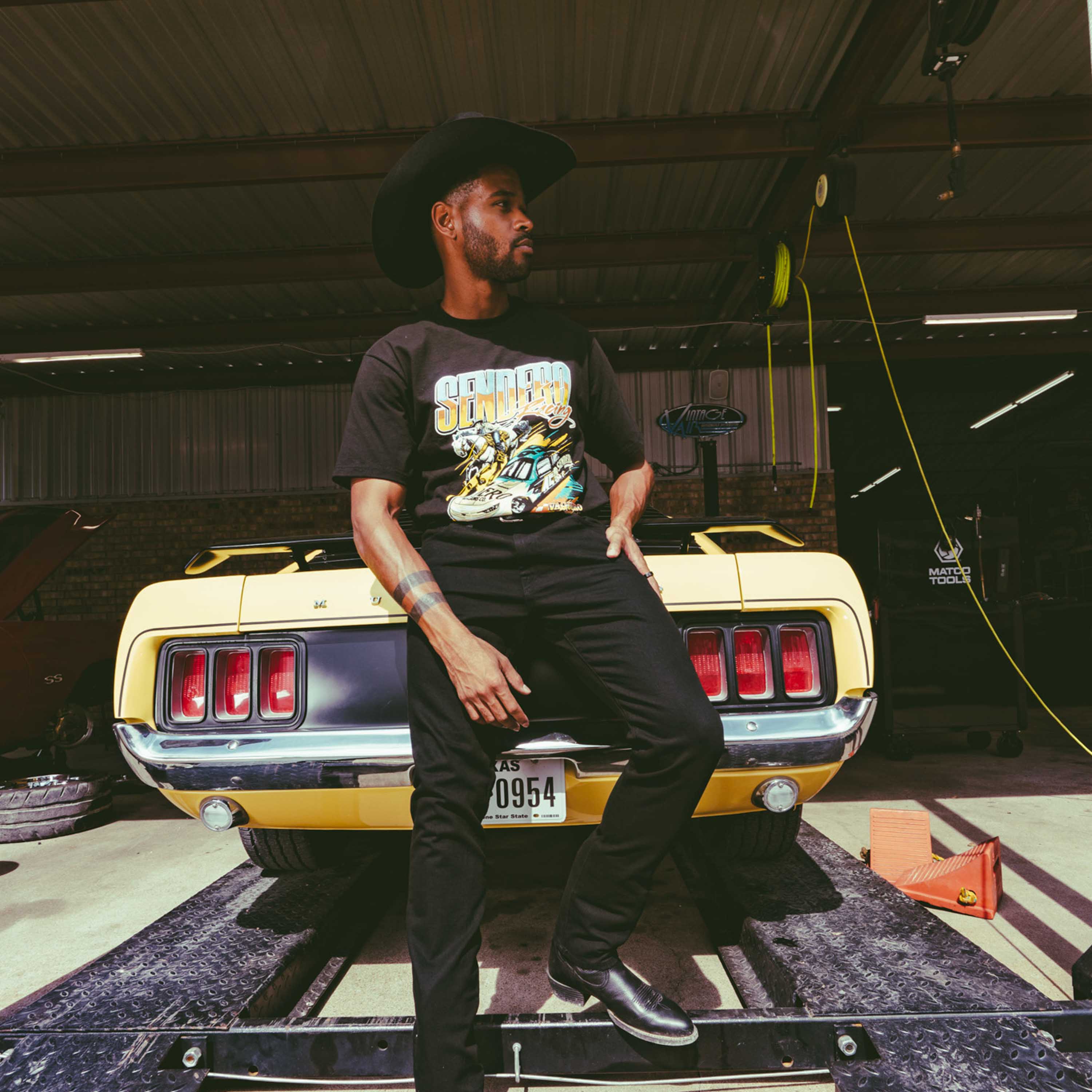 Brad Perez x Sendero Racing Vintage T-Shirt