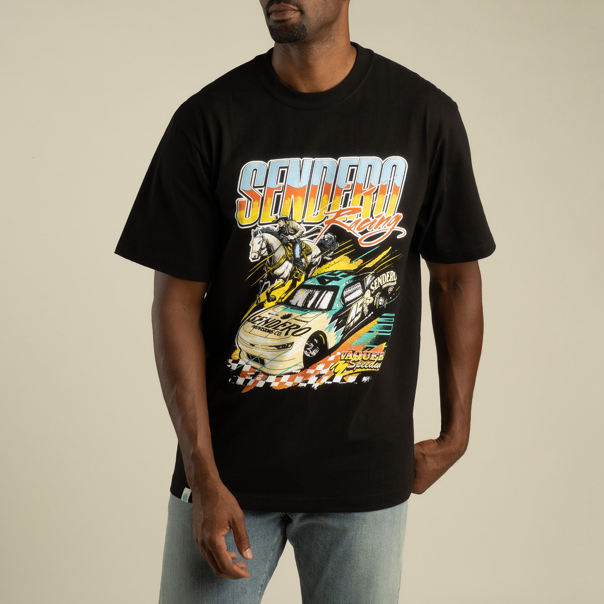 Brad Perez x Sendero Racing Vintage T-Shirt