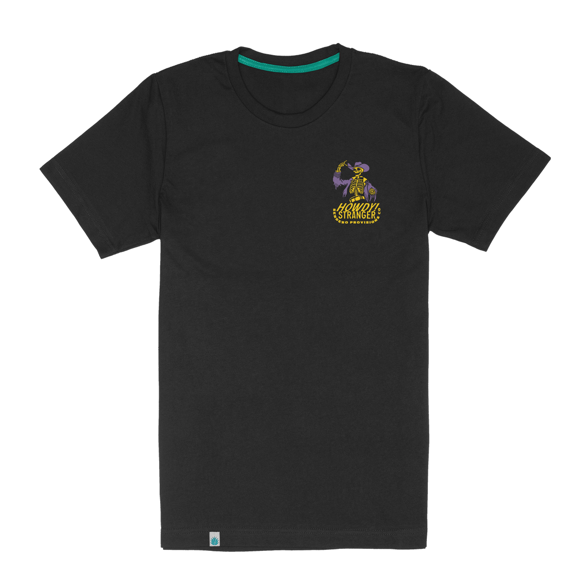 Howdy Stranger Vintage T-Shirt - Black