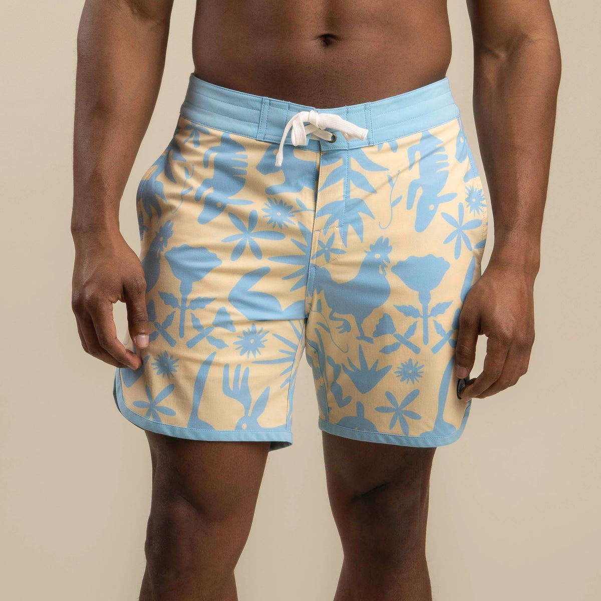 Point Bar Boardshorts - Otomi - Amarillo