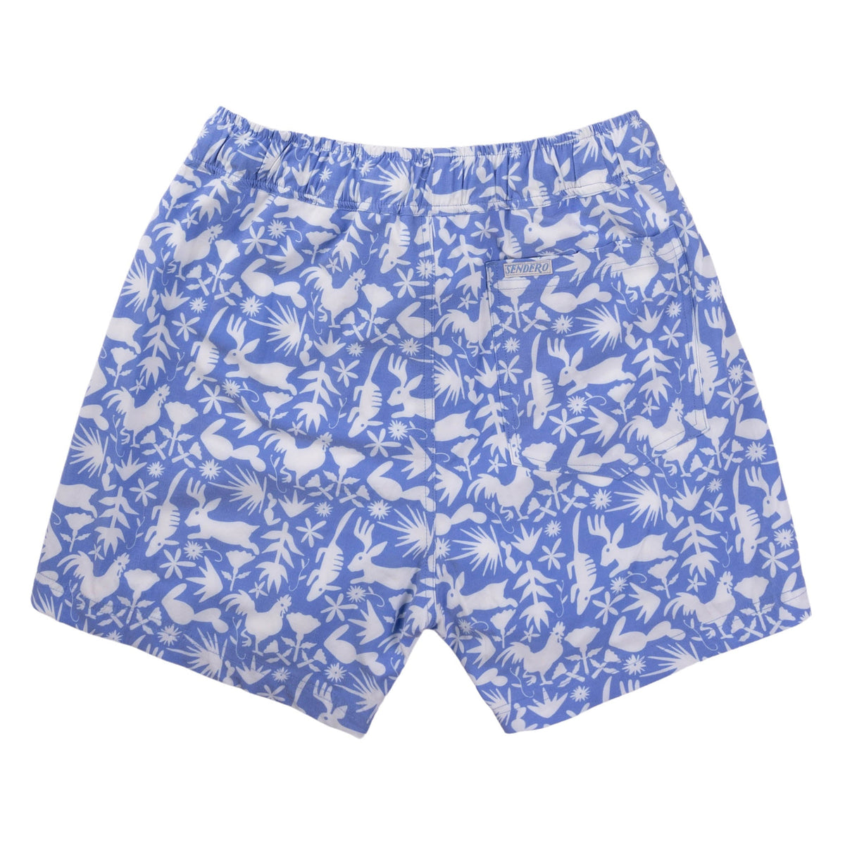 The Barton Elastic Boardshorts - Otomi - Blue