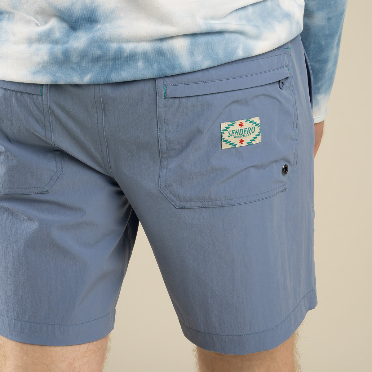 Bajada Hybrid Shorts - Rio Blue