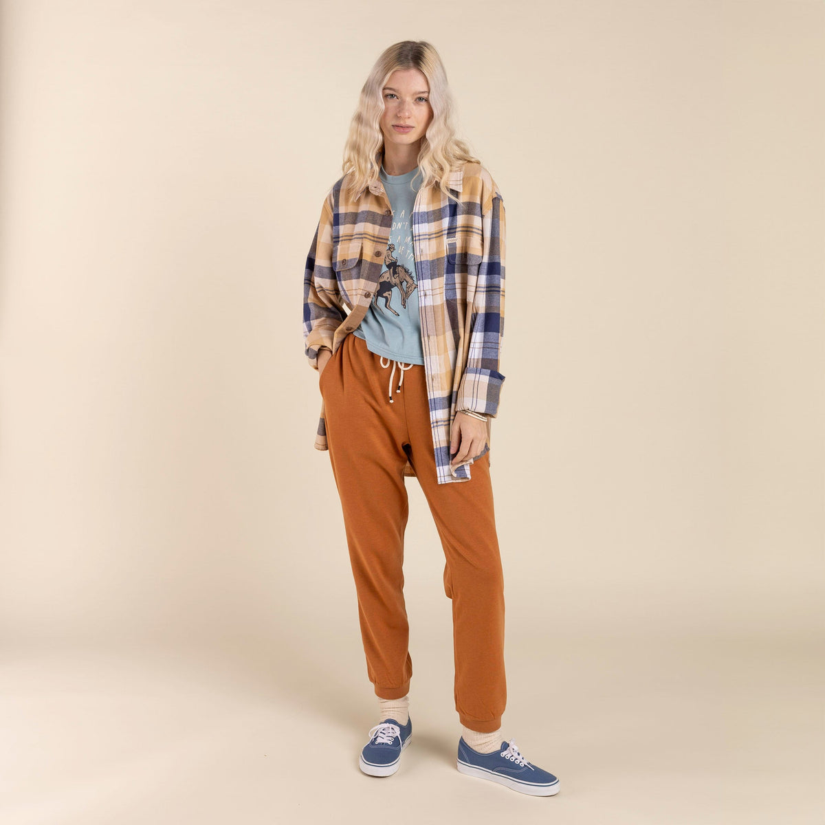 Women's Relaxed Sweatpant - Meerkat