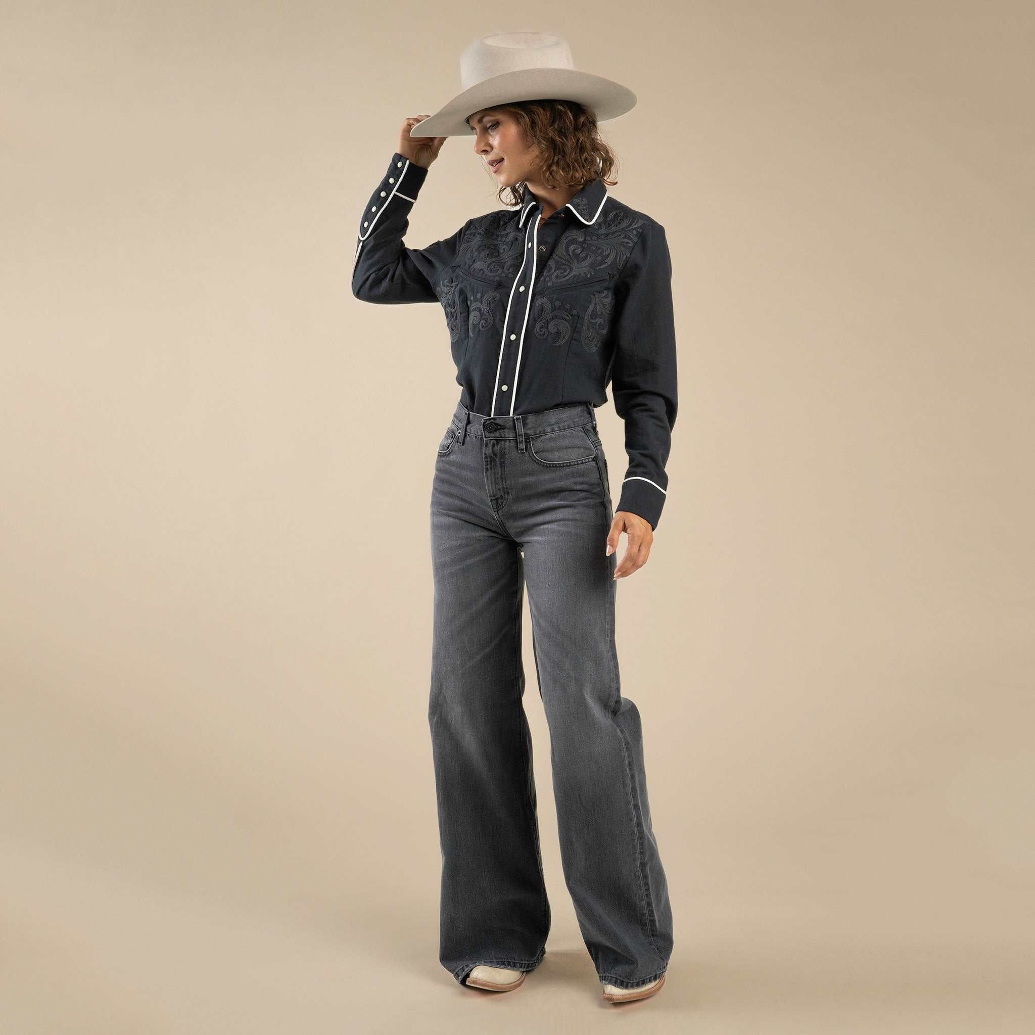 Daniela Wide Leg Jean