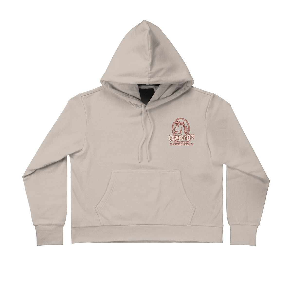 Women's Cowboy O's Hoodie - Sand