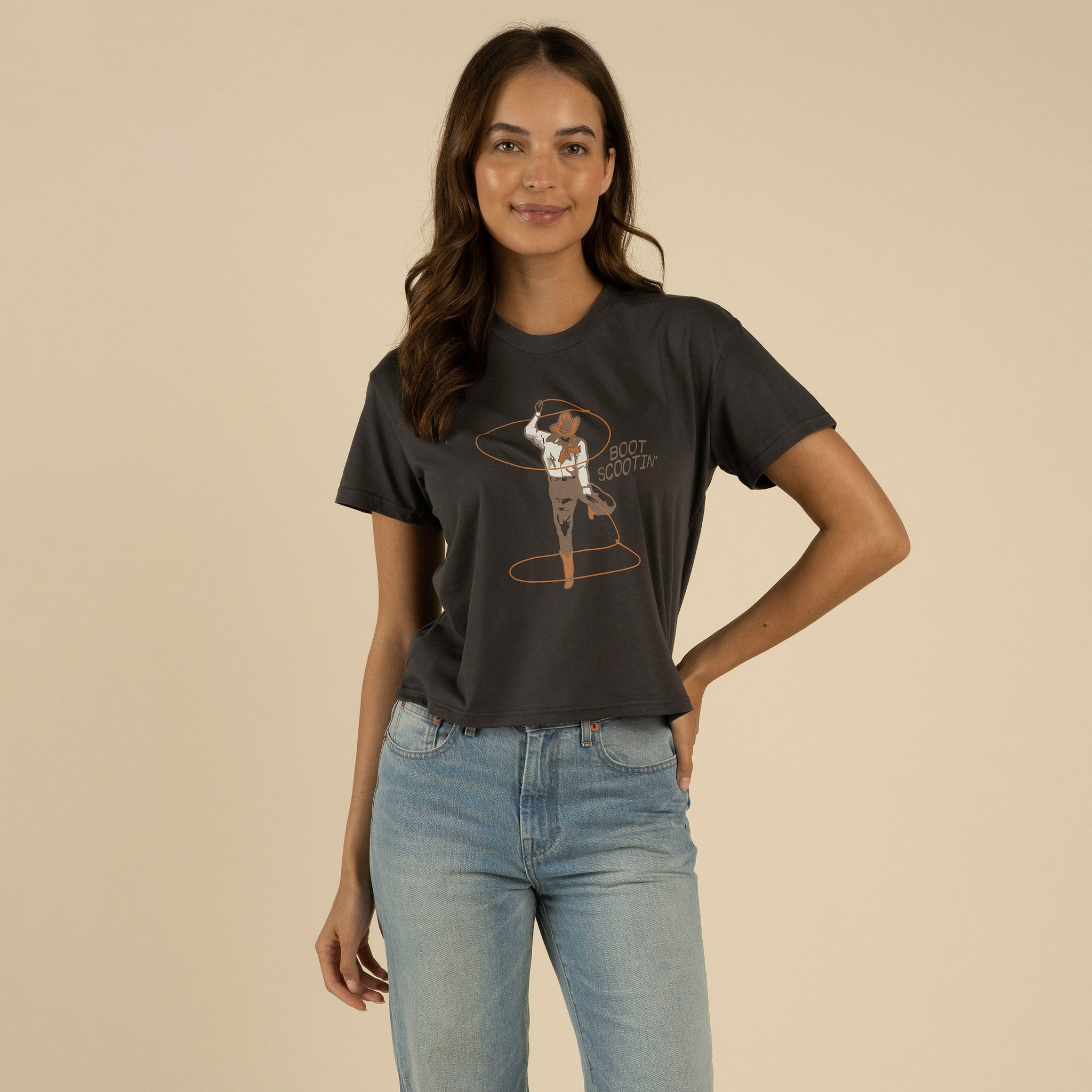 Boot Scootin' Boxy Tee