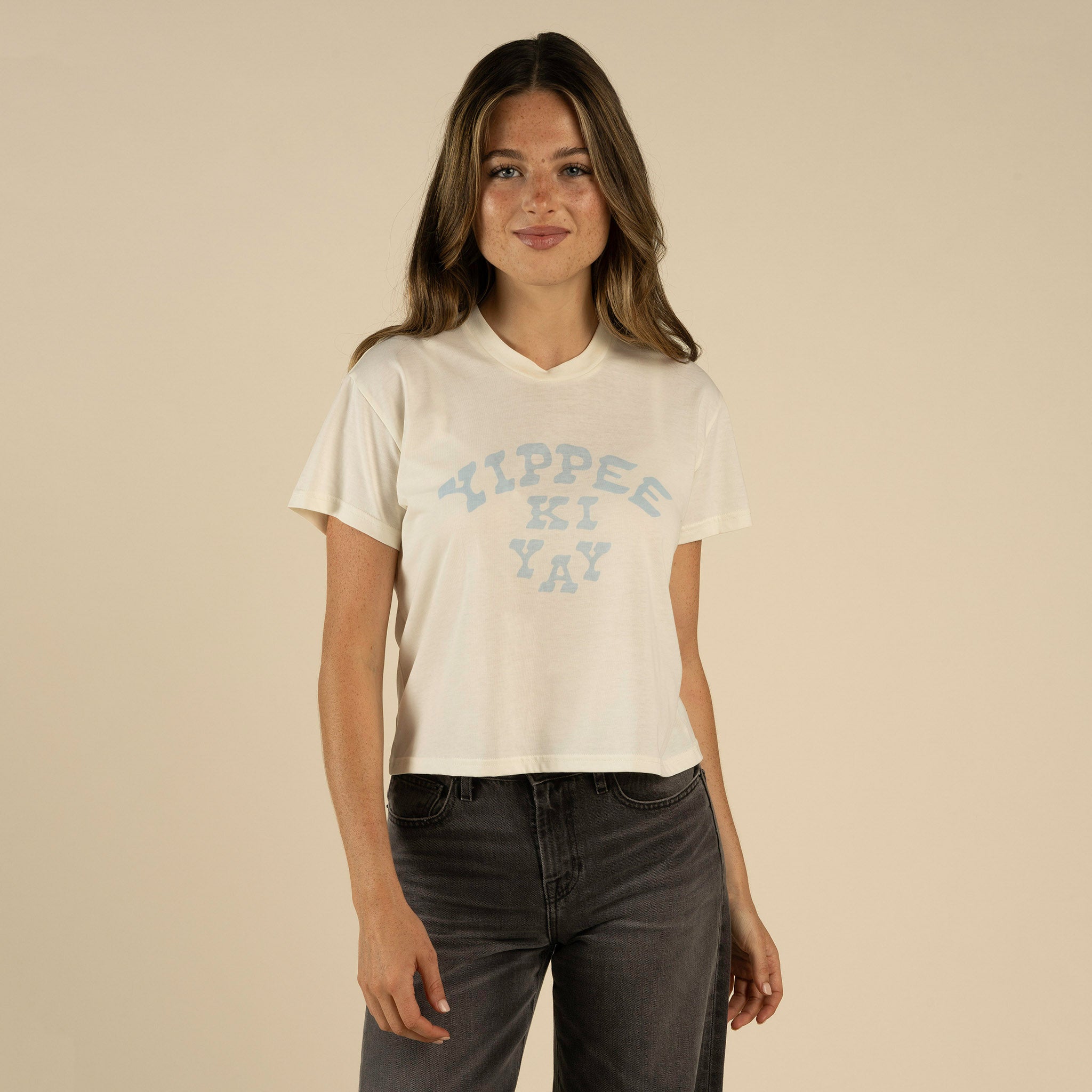 Yippee Ki Yay Boxy Tee