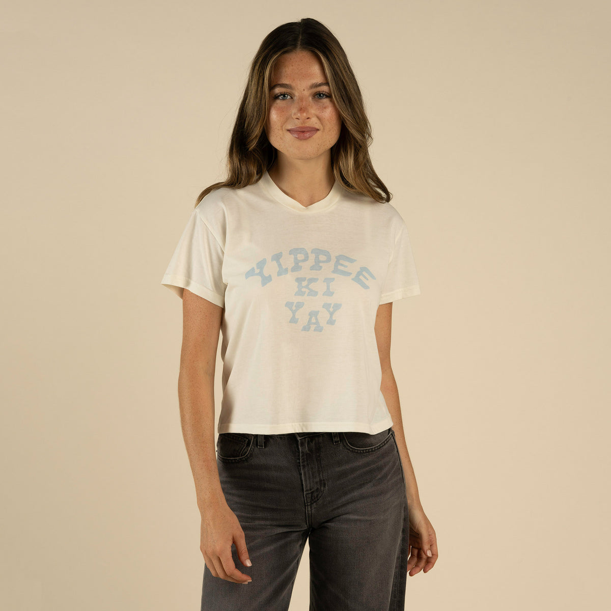 Yippee Ki Yay Boxy Tee