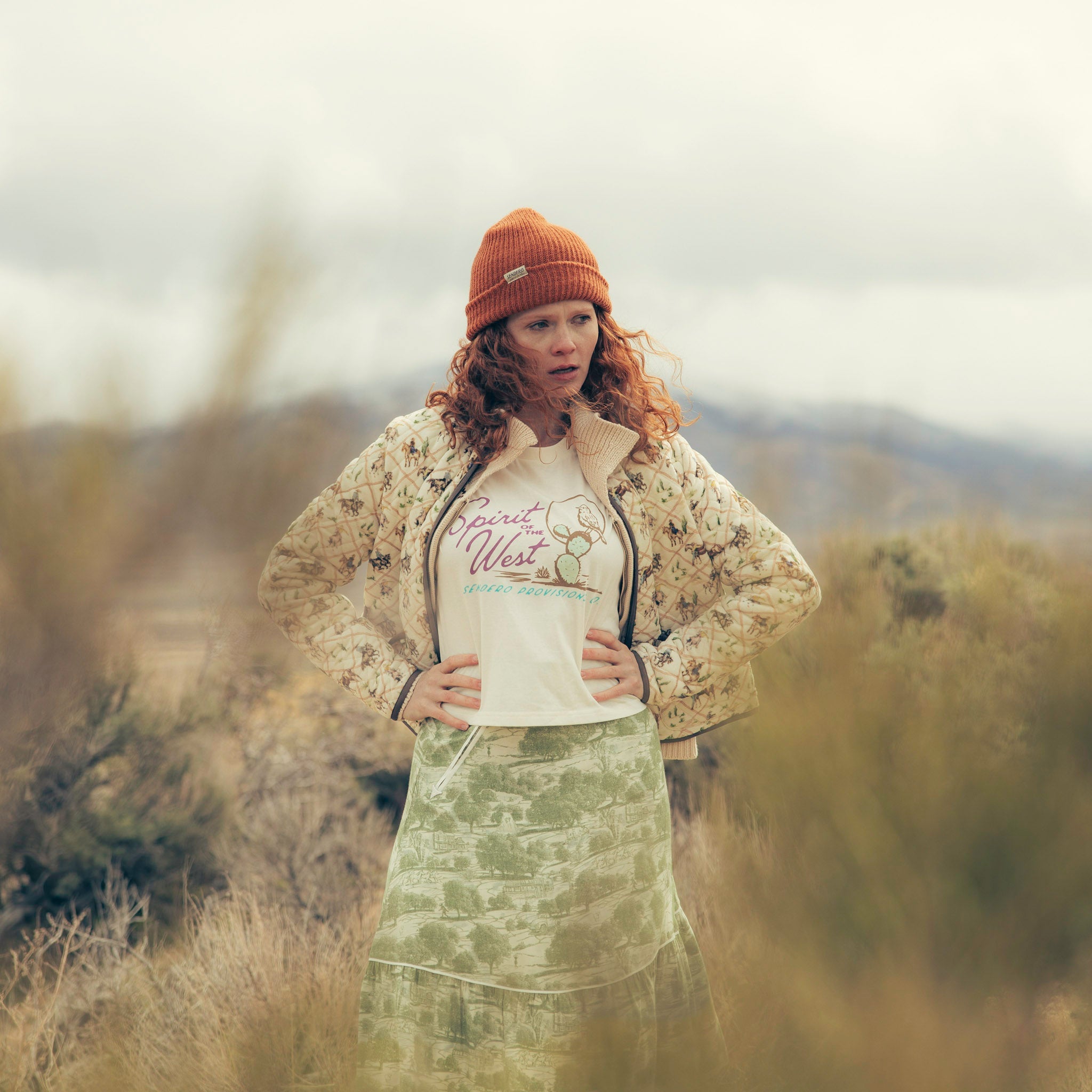 Cactus Wren Boxy Tee