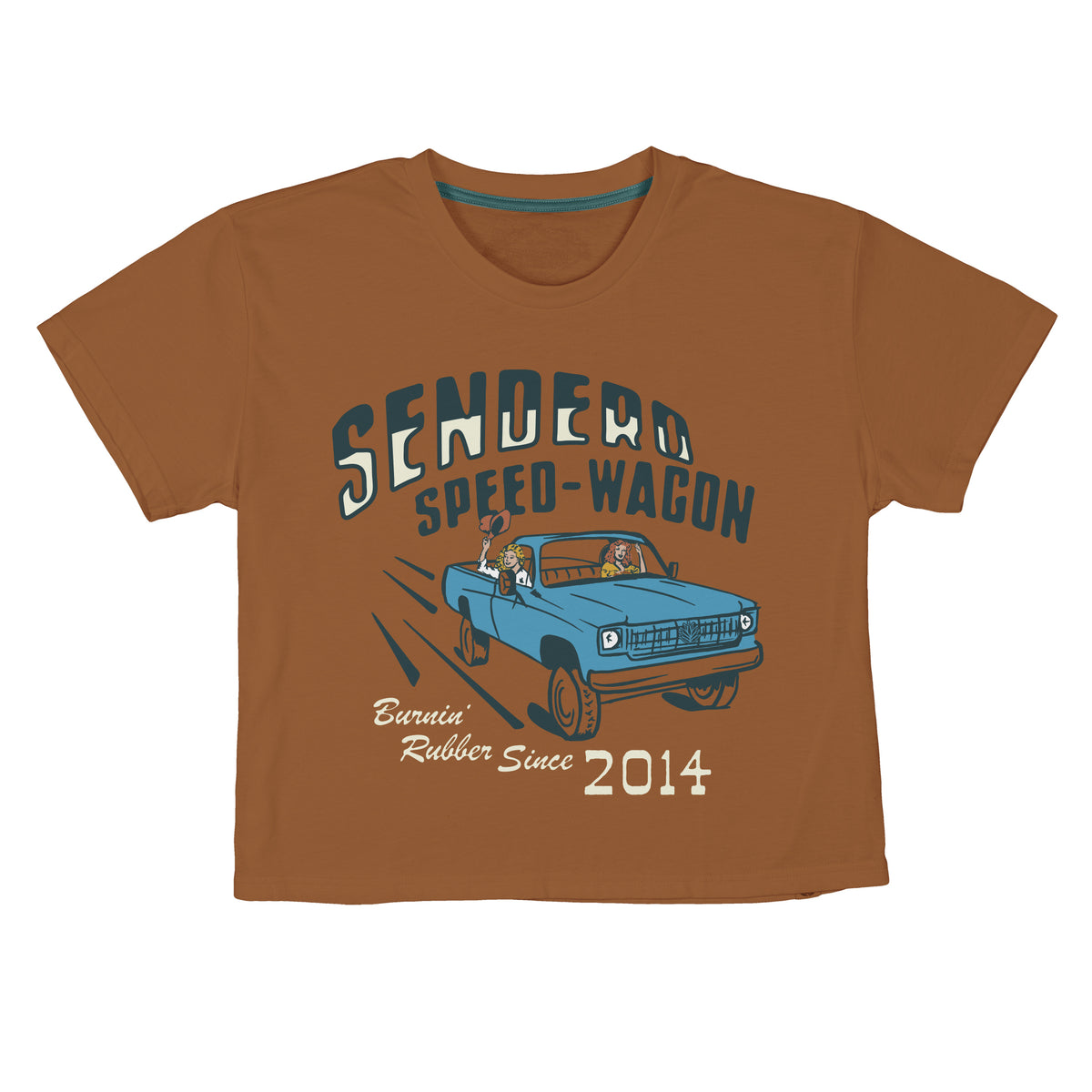 Speed Wagon Boxy Tee - Meerkat