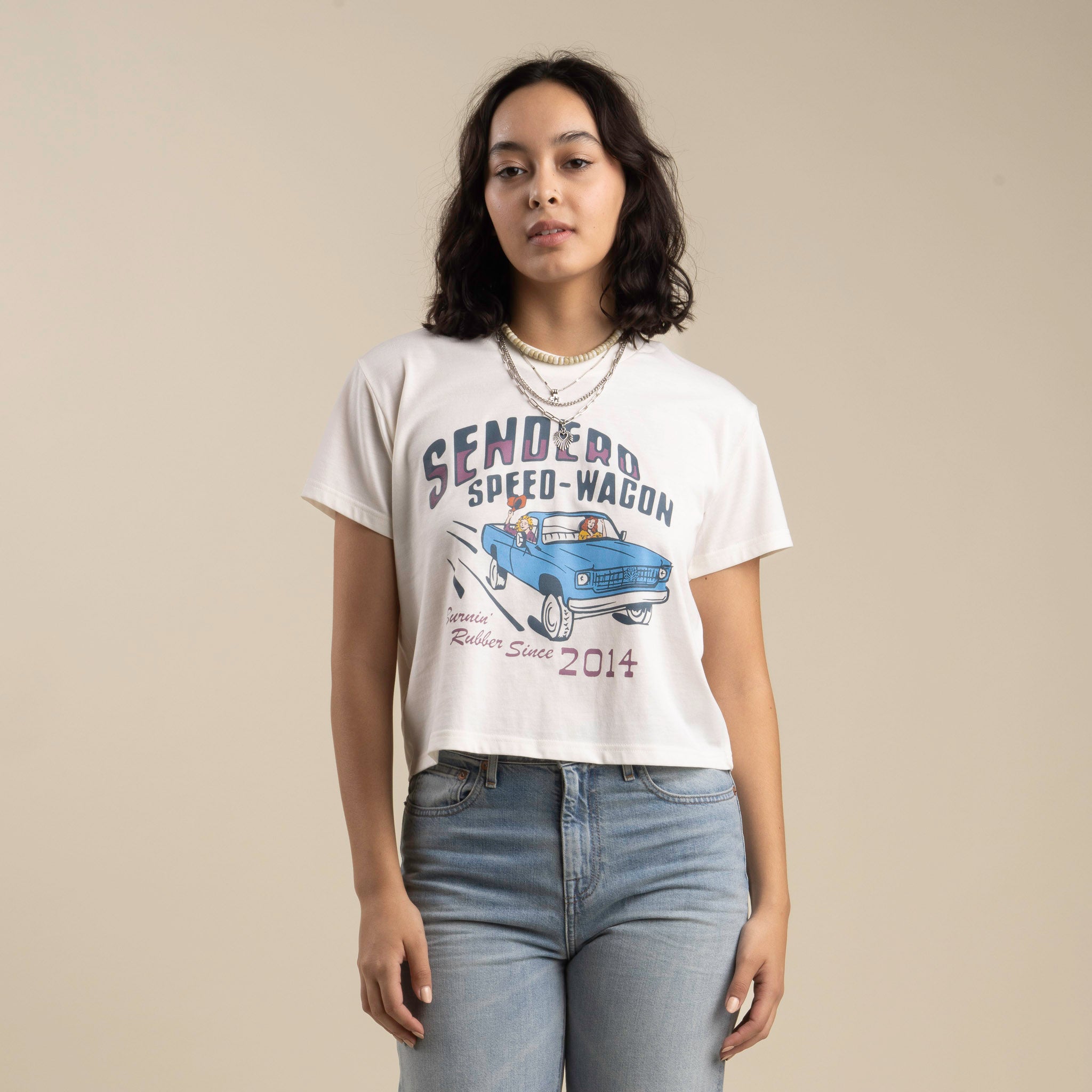 Speed Wagon Crop Tee