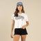 WhataRopin' Boxy Tee - Vintage White