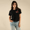 Koi Bronc Boxy Tee - Black