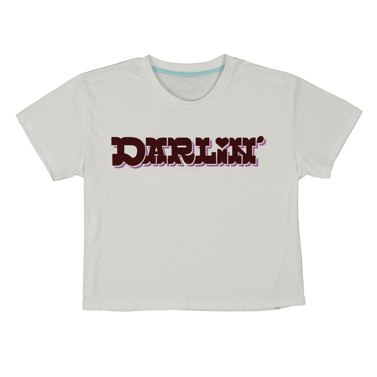 Darlin Boxy Tee - Vintage White