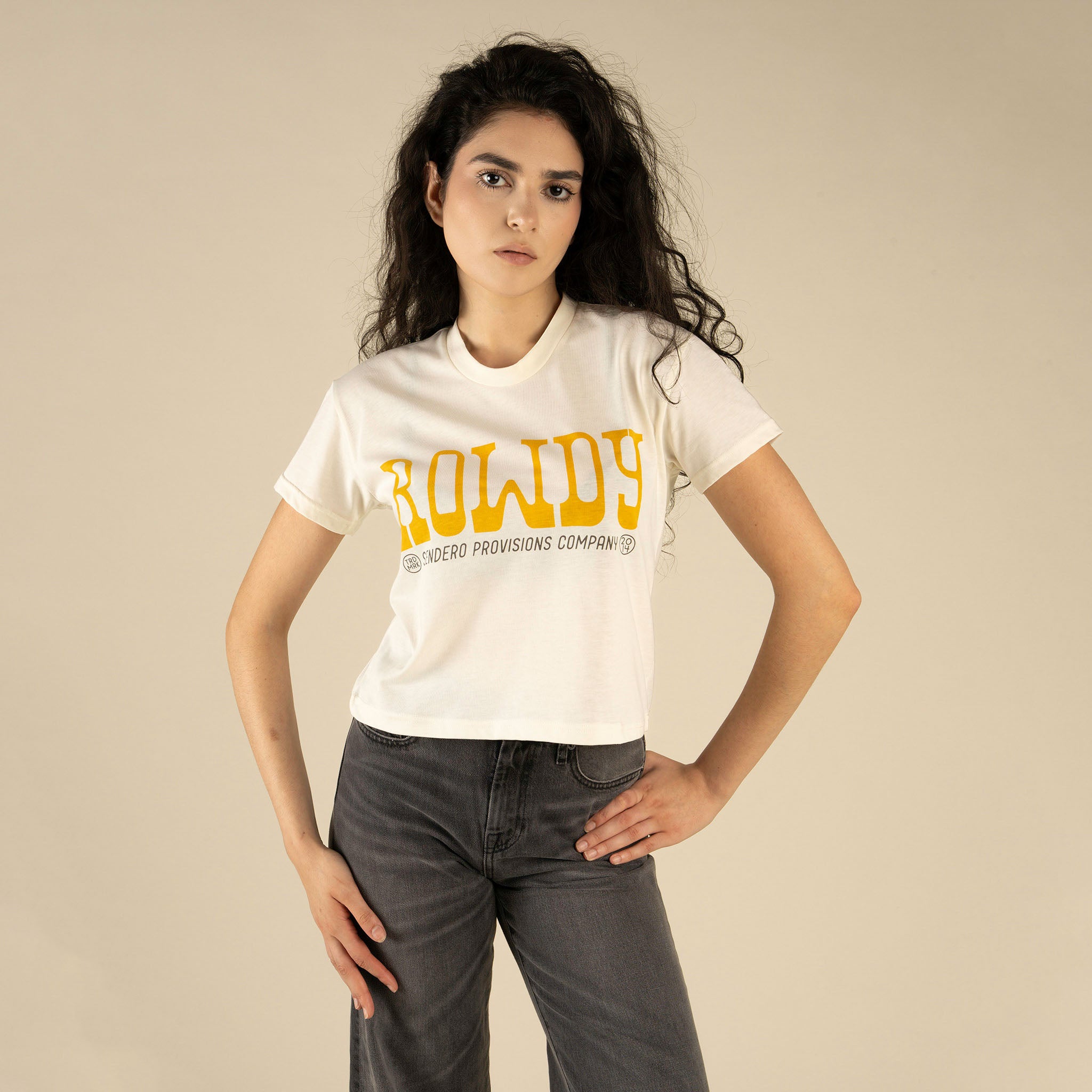 Rowdy Boxy Tee