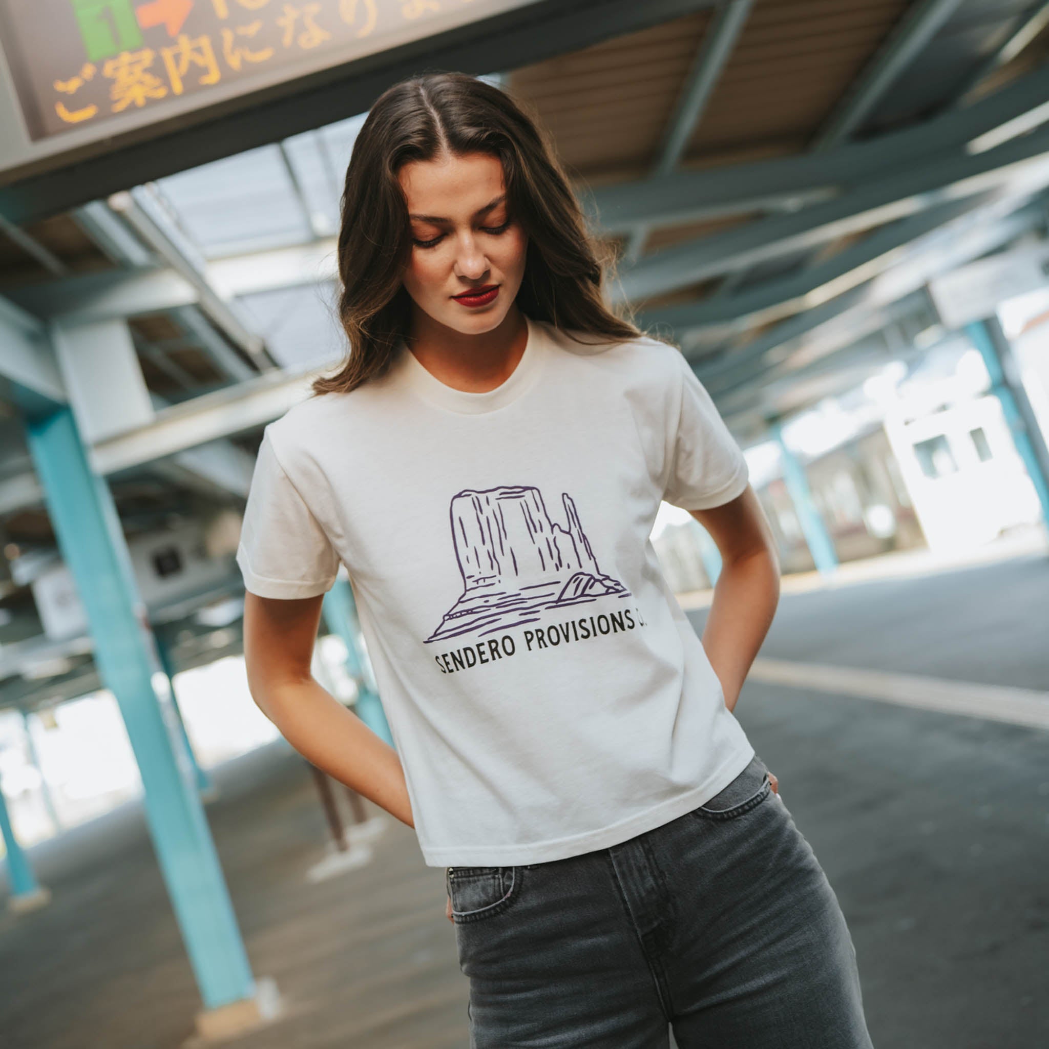 Sendero Rocks Boxy Tee