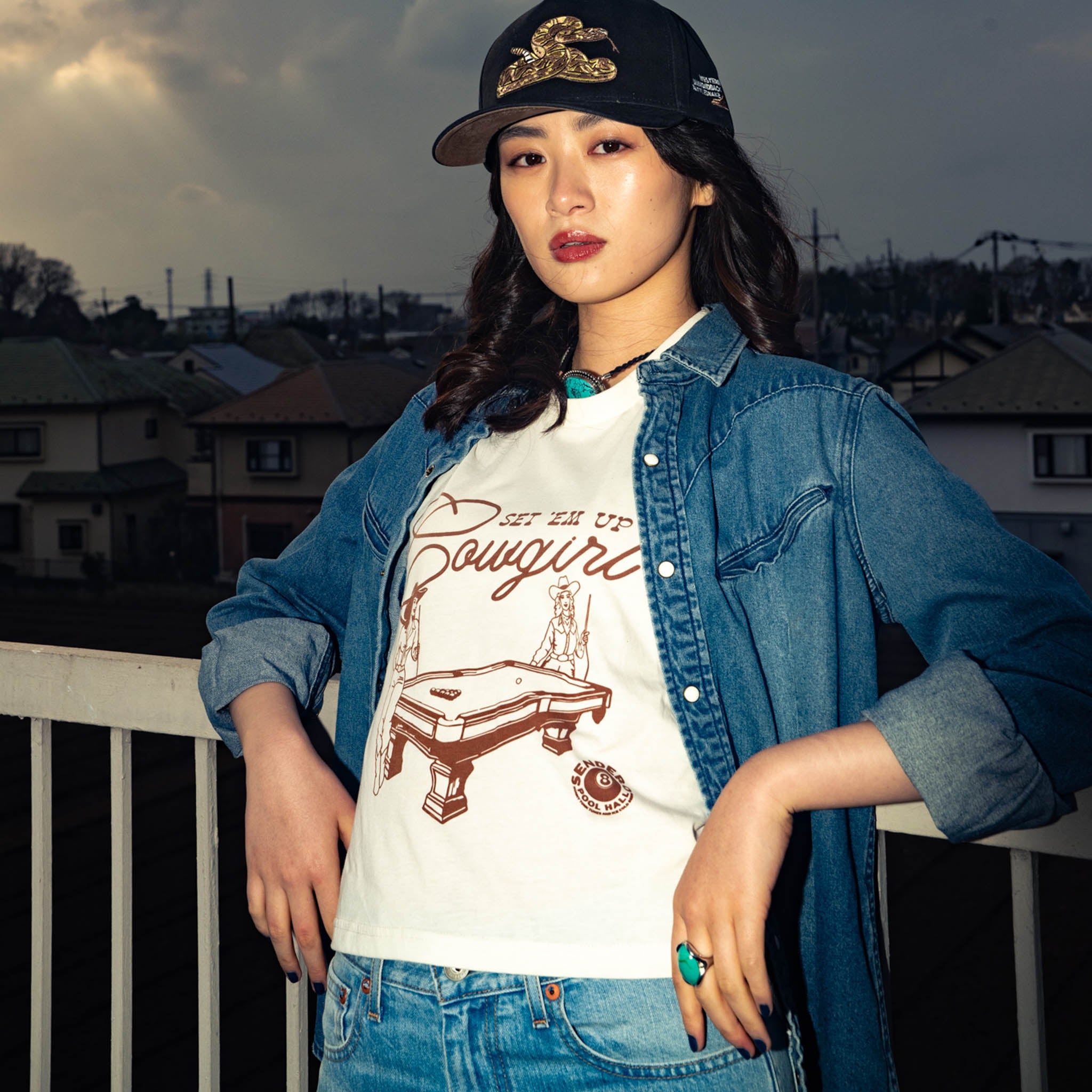 Set 'Em Up Boxy Tee
