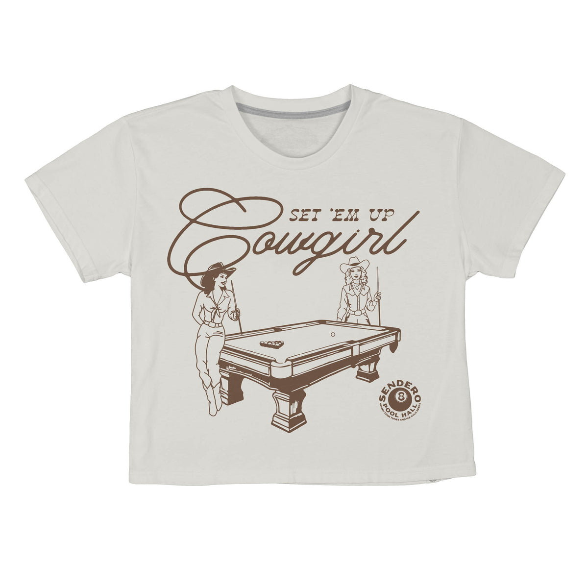 Set 'Em Up Boxy Tee - Vintage White