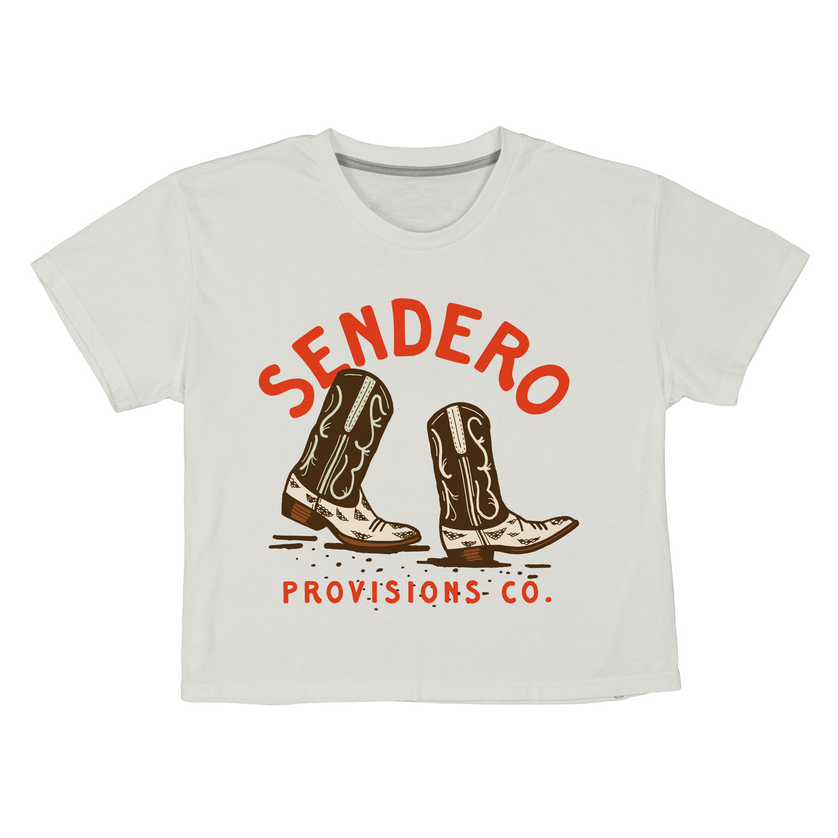 High Stepper Boxy Tee - Vintage White