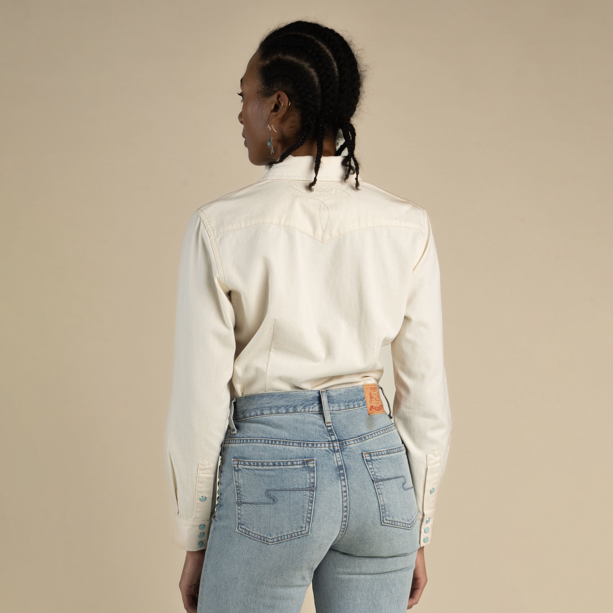 Women's Hondo Pearl Snap Denim Shirt