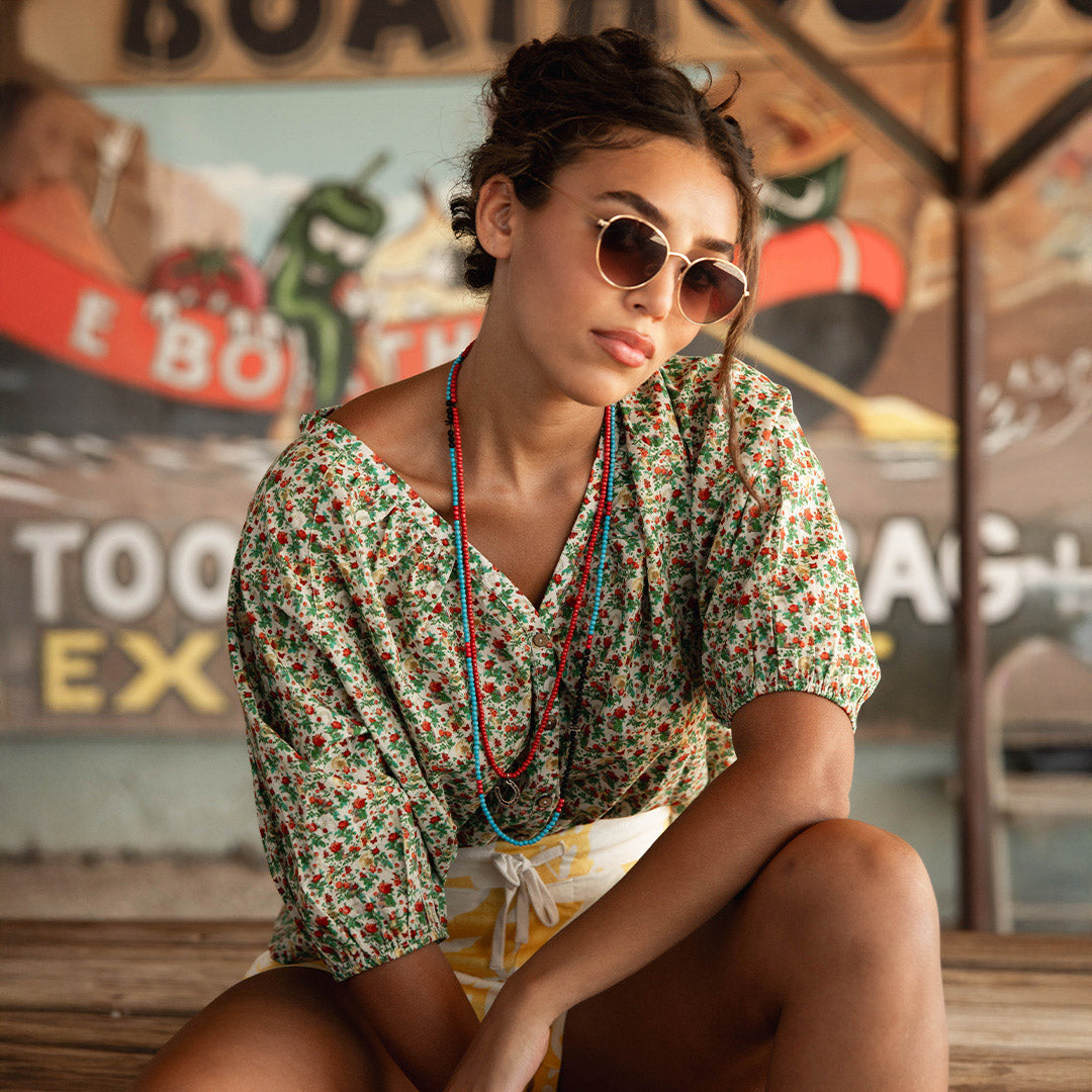 Juliette Blouse - Desert Rose Yellow