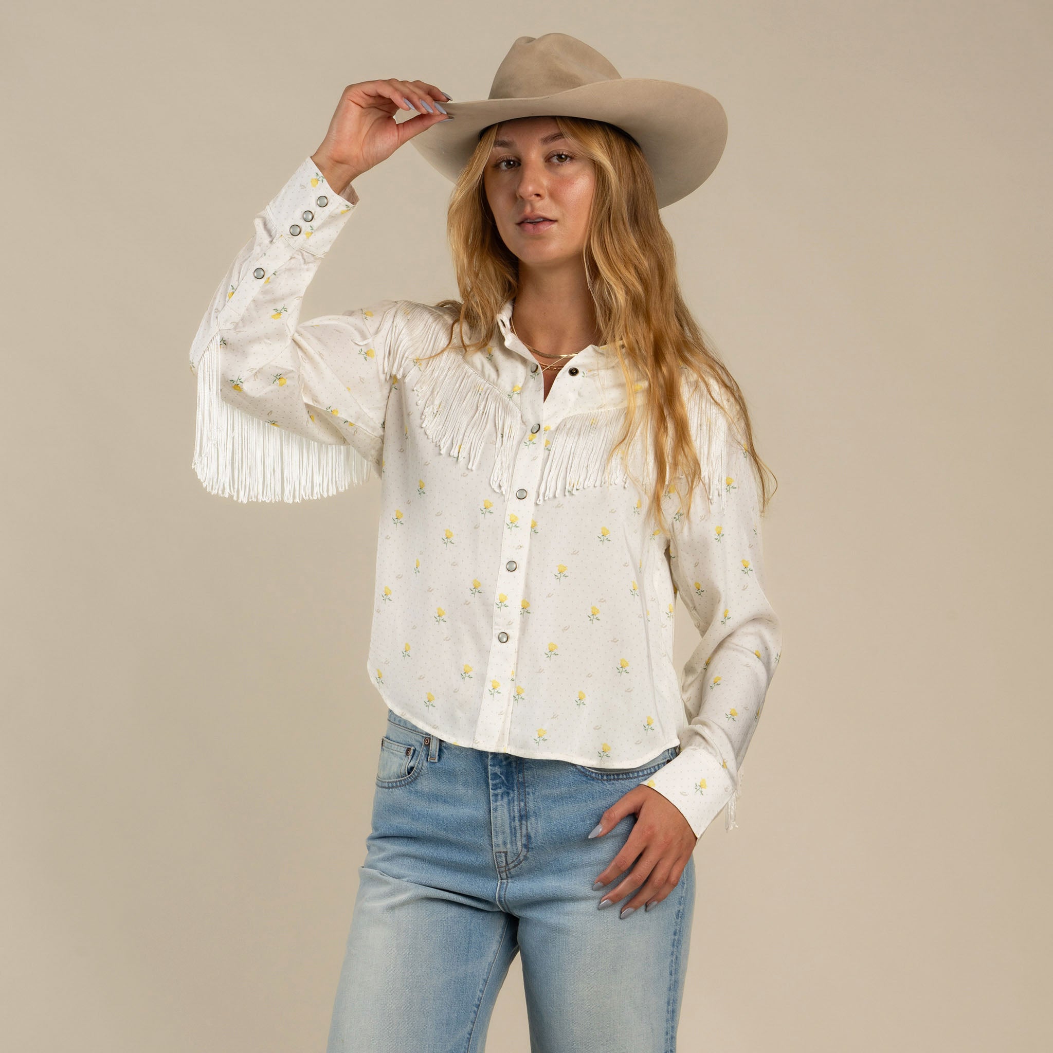 June Fringe Long Sleeve Shirt