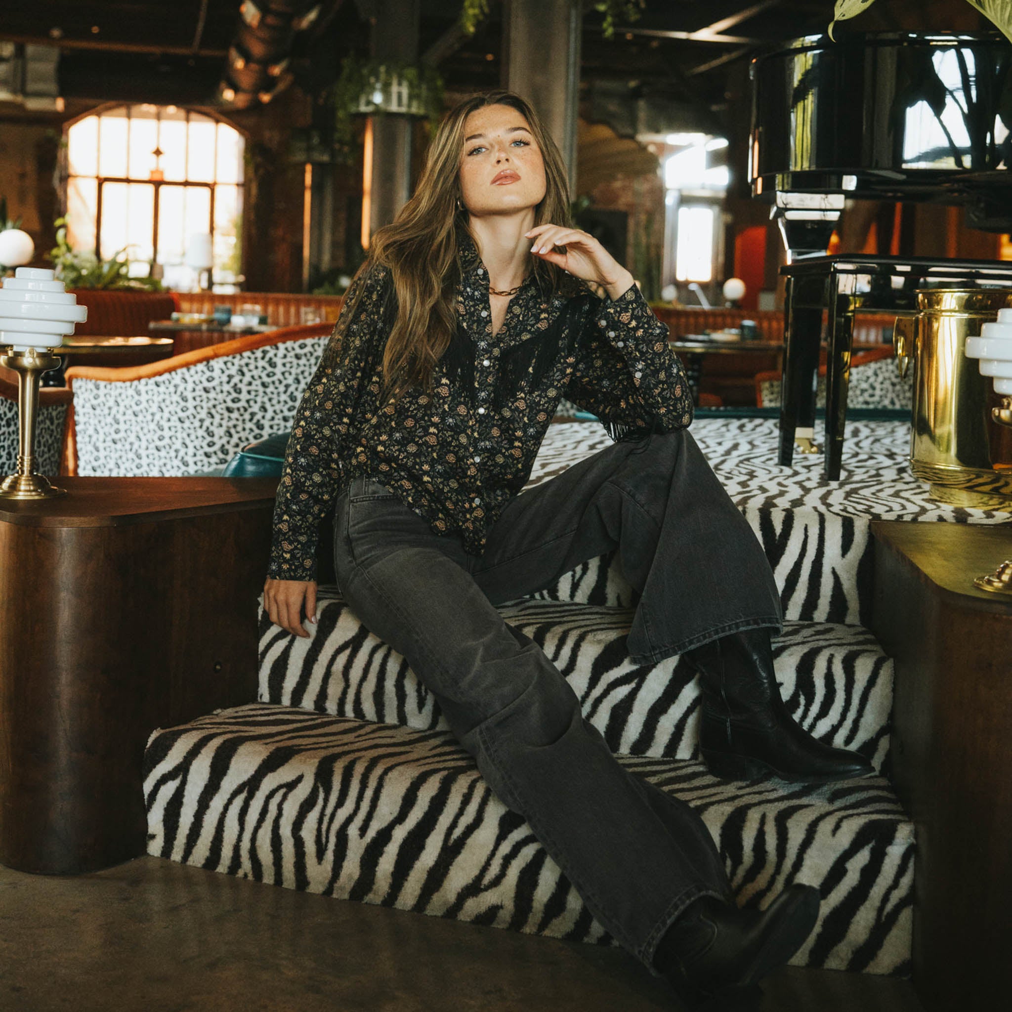 June Fringe Long Sleeve Shirt