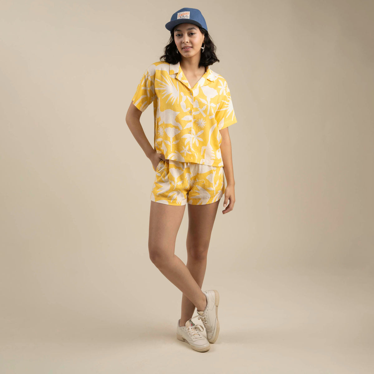 Isla Shorts - Otomi - Amarillo