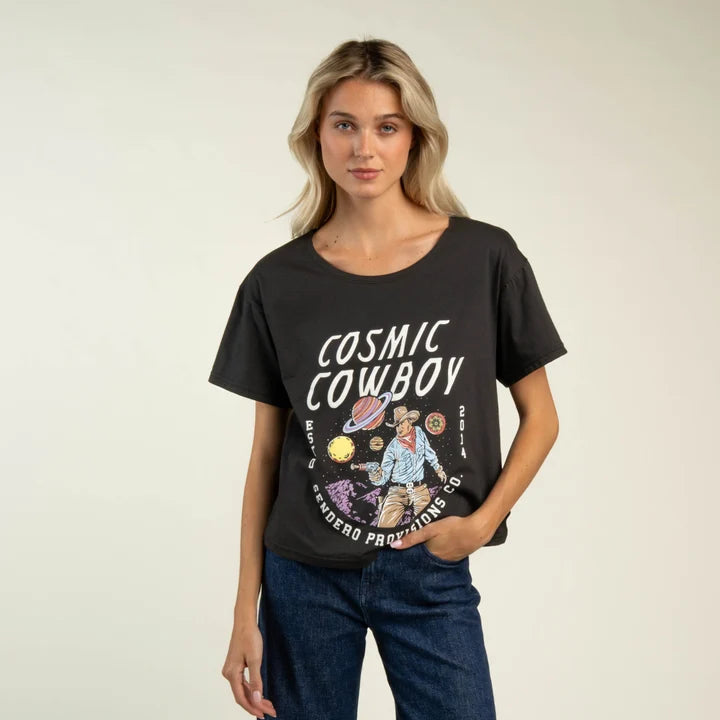Cosmic Cowboy Basic Tee