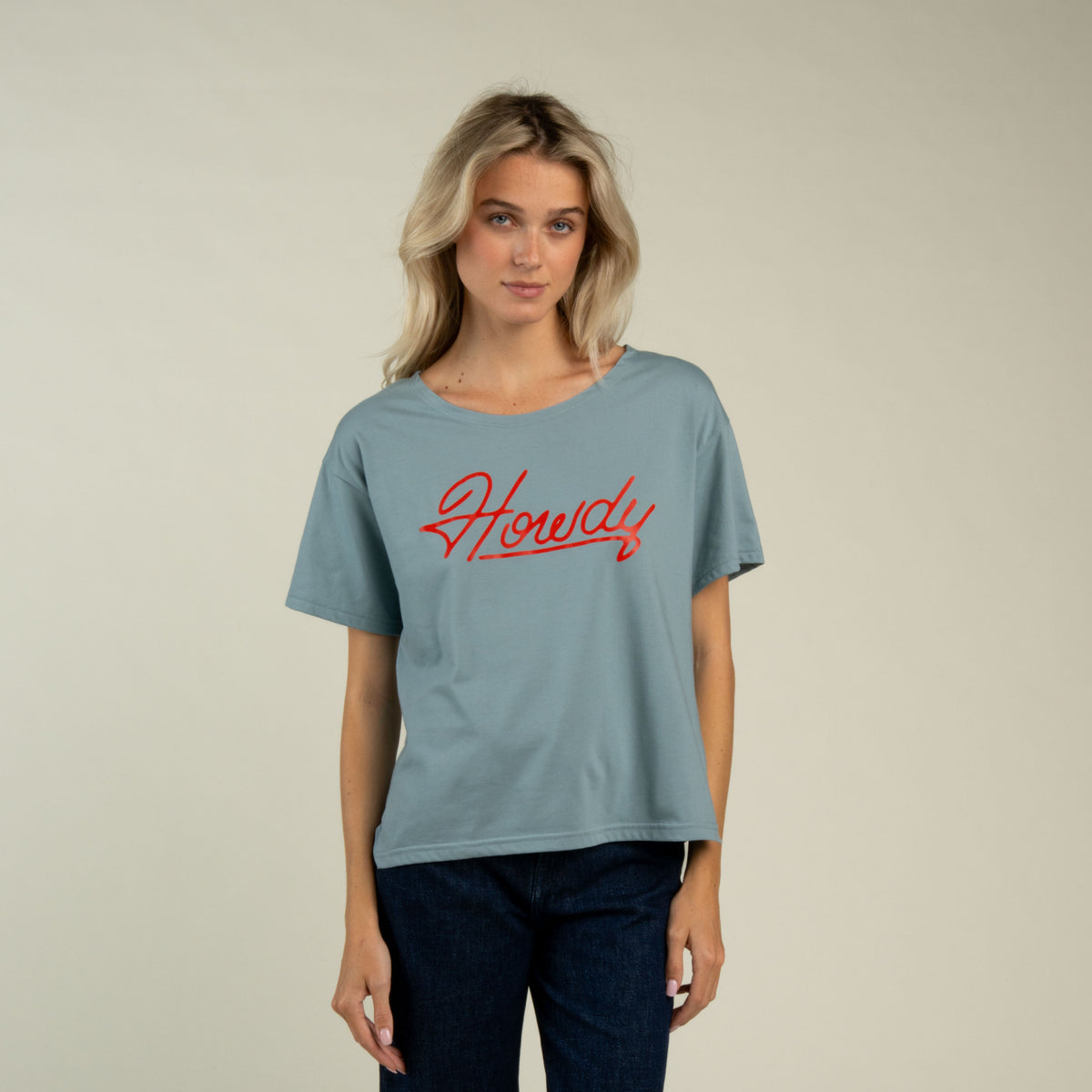 Howdy Basic Tee - Citadel